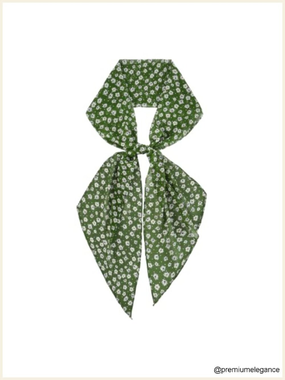 Lightweight Chiffon Fashion Neck Scarf for Women, Versatile Head Scarf for